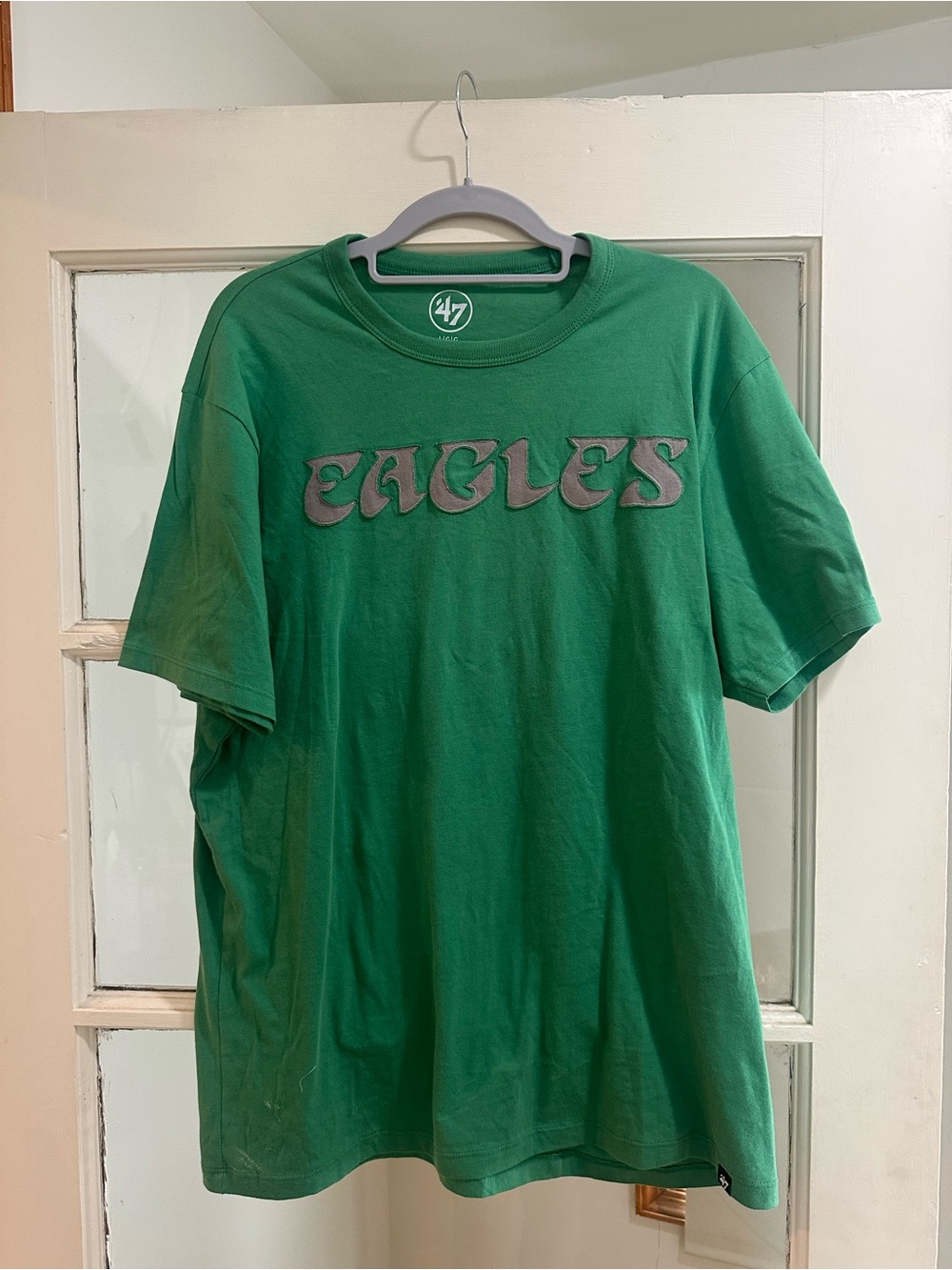 Vintage Green 'Eagles' Short Sleeve Tee